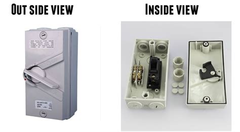 electrical isolator box|isolator vs switch.